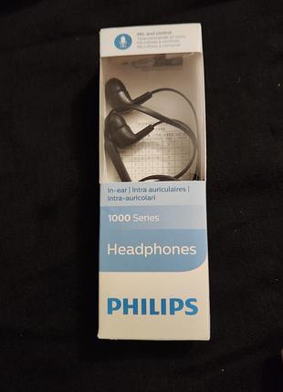 Навушники philips 1000 series дротові
