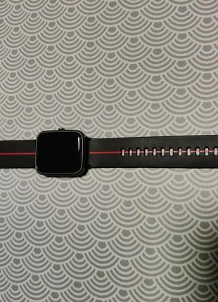 Смарт-годинник ulefone watch gps black-red