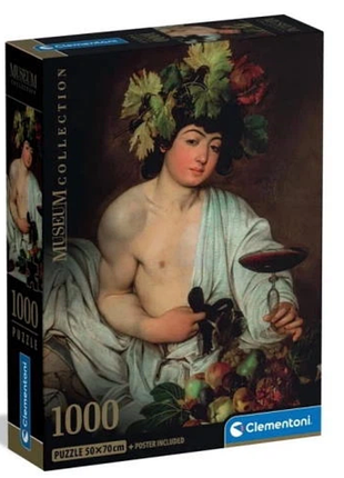 Пазл clementoni вакх 1000 ел 39977
