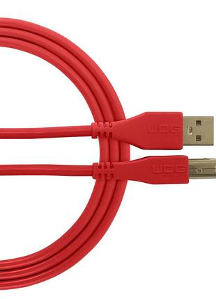 Usb-кабель udg u95001rd usb-a — usb-b, 1 м, червоний