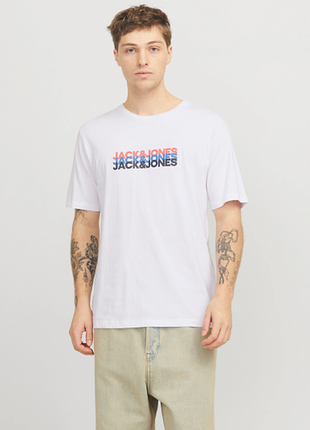Футболка jack jones 12277924 white