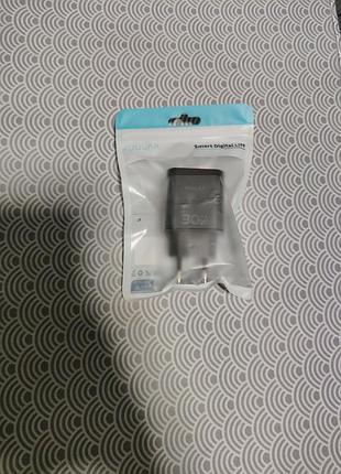 Зарядный блок kuulaa 30w quick charge, новый