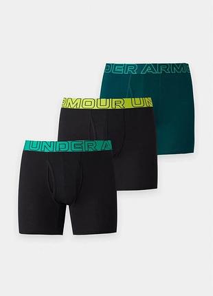 Труси under armour performance cotton 6in 3-pack