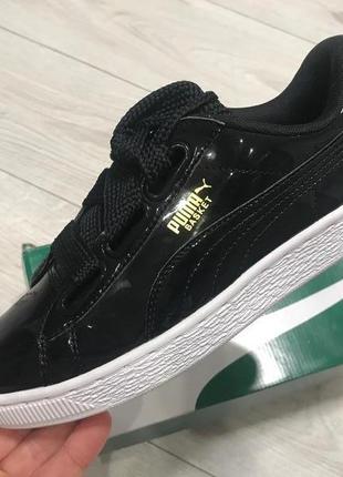 Puma basket top heart glam