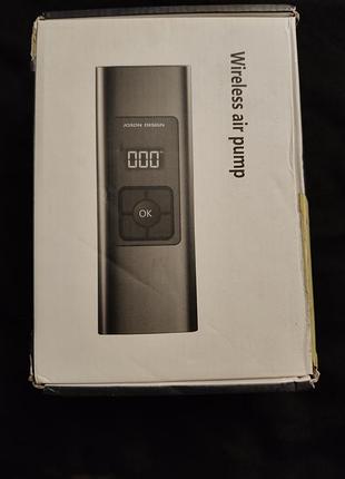 Беспроводной компрессор joson design wireless air pump, применяемый, дефект!!
