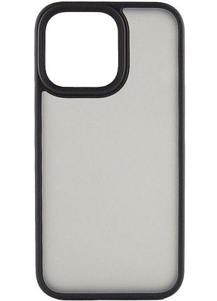 Уценка tpu+pc чехол metal buttons для apple iphone 13 pro max (6.7")