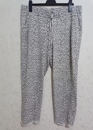 Штани трикотаж- двунитка, леопард.uk.20, eur.48