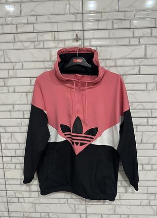 Жіноча вітровка анорак adidas originals colorado pink / originals cy3540 розмір м