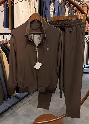 Спортивний костюм холодок brunello cucinelli шоколад tscol003