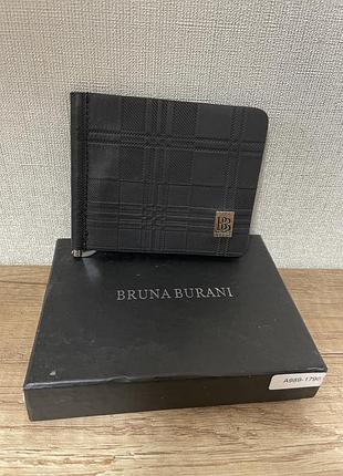 Чоловіче портмоне на зажимі bruna burani