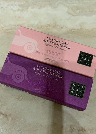 Car air freshener refill rituals,  автопарфум rituals,  рефіл, запаска
