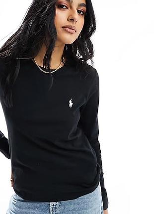 Трикотажний лонгслів жіночий polo ralph lauren