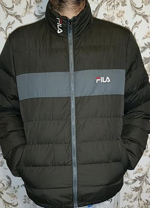 Куртка мужская теплая спортивная fila bensheim pedded