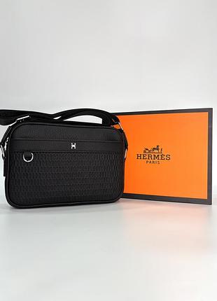 Чоловіча сумка месенджер h leather