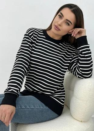 Свитшот в полоску оверсайз, бренд primark