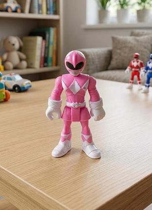 Фігурка для хлопчика fisher-price imaginext mighty morphin power rangers рожевий рейнджер