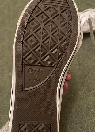 Кеди жіночі converse білі 3