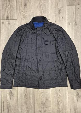 Мужская демисезонная стеганая куртка boss carton jacket,58 размер
