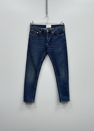 Оригінальні джинси sandro paris etroit slim fit denim jeans blue