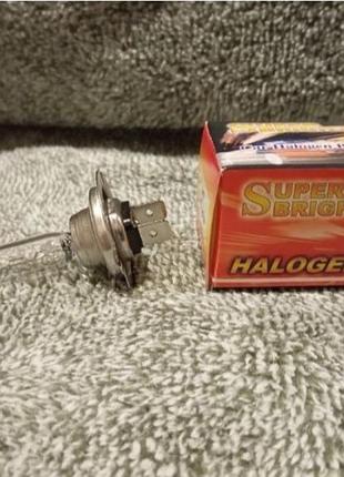 Автолампа галогенова super bright h7 55вт