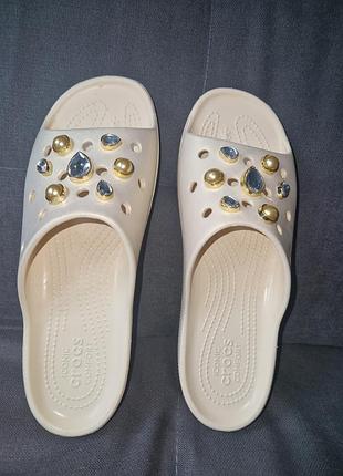 Crocs 41-42 женские шлепанцы.