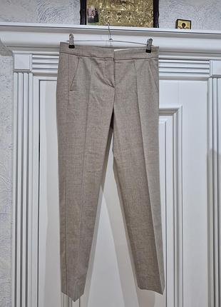 Стильные шерстяные брюки max mara