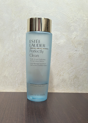 Тонік для обличчя estee lauder perfectly clean multi-action hydrating toning lotion 40 мл
