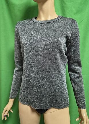 Джемпер із люрексом зі щільного котону superdry premium goods