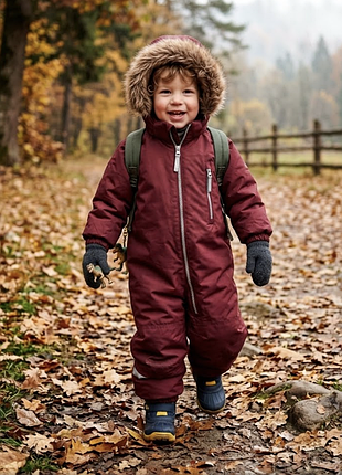 Зимовий непромокальний термокомбінезон h&m, 1,5-2,5 роки. не ношений