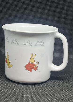 Дитяча чашка (кружка) royal doulton bunnykins з меламіну