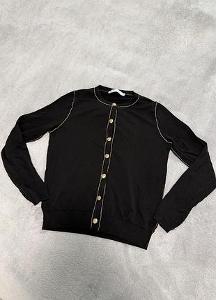 Кардиган жіночий zara чорний, розмір s