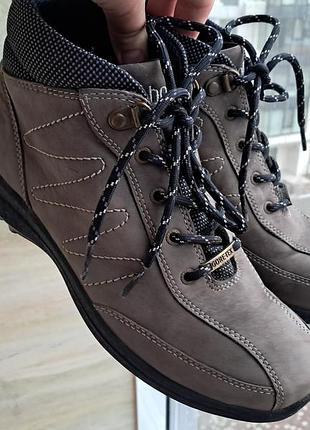 Кожаные ботинки goretex hotter 39-40р