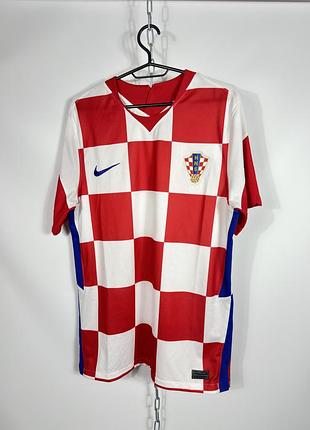 Футбольна форма чоловіча nike croatia червона, біла