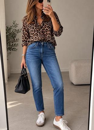 Стильні жіночі джинси next relaxed skinny розмір 10l