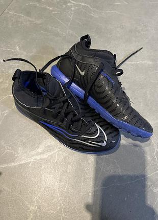 Кросівки  nike , чорні з синім