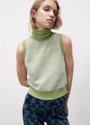 Жилет гольф zara