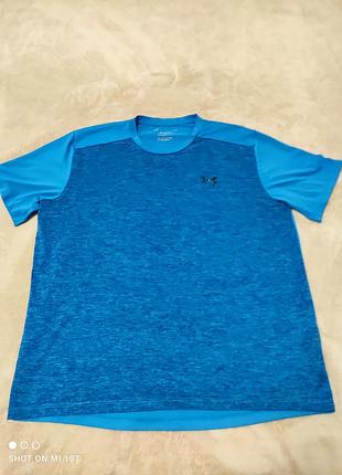 Чоловіча футболка under armour синя, розмір l
