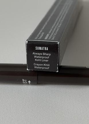 Smashbox - always sharp waterproof kohl liner - водостійкий олівець-кайал для очей, sumatra 4