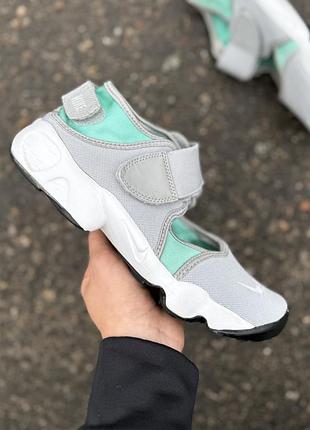 Nike air rift оригинал 38 размер сандалии кроссовки летние спортивные tabi split toe лёгкие дышащие на липучках для прогулок и активного отдыха