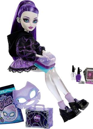 Monster high self-scare secrets spectra vondergeist doll &amp; кукла monster high self-scare secrets spectra vondergeist | набор аксессуаров