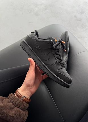 😍 женские кроссовки nike dunk low pro sb triple black