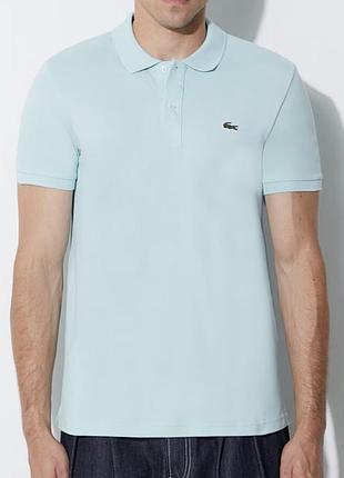 Чоловіче поло lacoste бірюзове