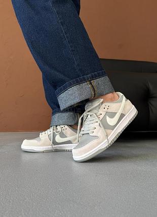 😍 женские кроссовки nike dunk low grey 3
