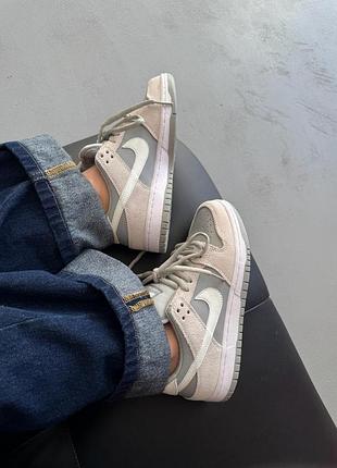 😍 женские кроссовки nike dunk low grey 6