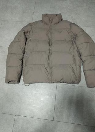 Куртка жіноча guess дута бежева