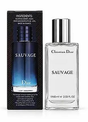 Чоловічий christian dior sauvage, 60 мл