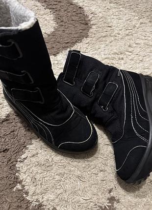 Чоботи зимові puma 34р.