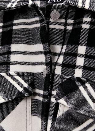 Тёплая рубашка zara 6