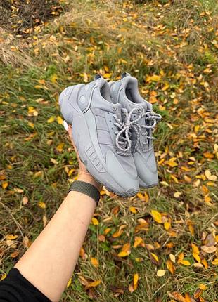 Кросівки унісекс adidas zx 22 boost сірі оригінал