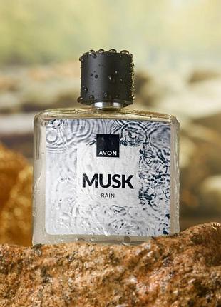 Туалетна вода musk rain, 75 мл